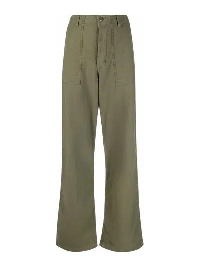 R13 OLIVE TROUSERS