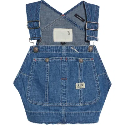 R13 Overall Bib In Blue