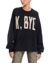 R13 Oversized Sweatshirt In Black