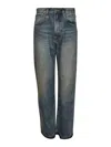 R13 Trousers Blue In Blue