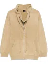 R13 Paperbag Hoodie In Nude