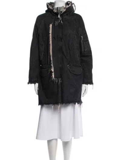 Pre-owned R13 Parka In Black