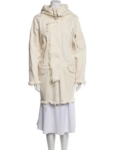 Pre-owned R13 Parka In Neutral