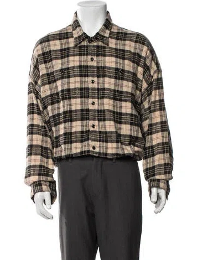 Pre-owned R13 Plaid Print Jacket In Multi