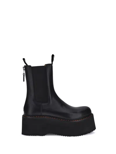 R13 Platform Chelsea Ankle Boot