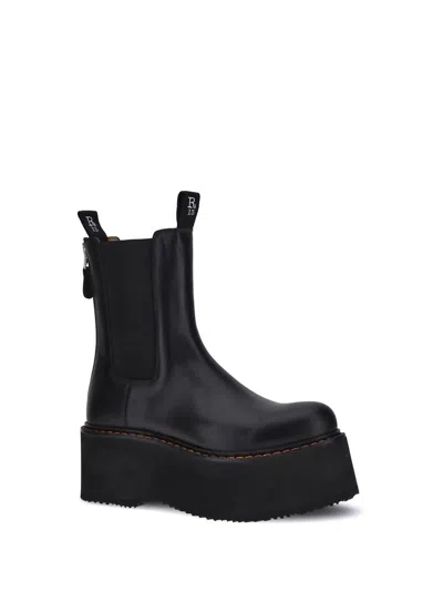 R13 PLATFORM CHELSEA ANKLE BOOT