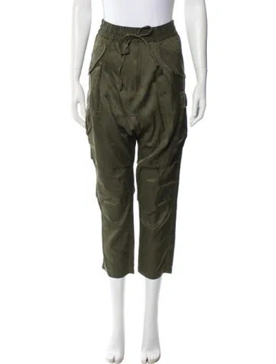 Pre-owned R13 Pleated Accents Sweatpants In Green