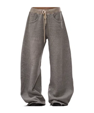 R13 Pleated Sweatpants In Gray