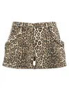 R13 Pouch Pocket Bermuda And Short In Multicolor