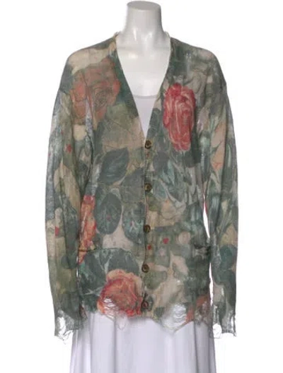 Pre-owned R13 Printed Blazer In Multi