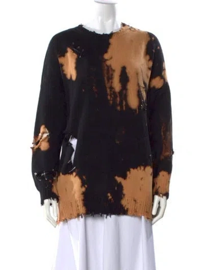 Pre-owned R13 Printed Crew Neck Sweater In Neutral