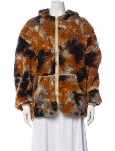 Pre-owned R13 Printed Jacket In Brown