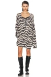 R13 Printed Oversized Cardigan In Multi