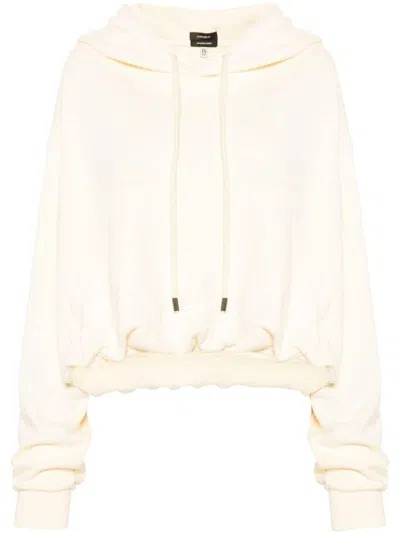 R13 PUFFBALL HOODIE