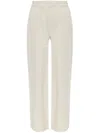 R13 Rear-drawstring Trousers In Nude