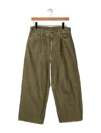 Pre-owned R13 Relaxed Fit Jeans In Green