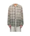 R13 Relaxed Work Shirt In Nude