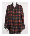 R13 Plaid Long-sleeve Shirt In Multi