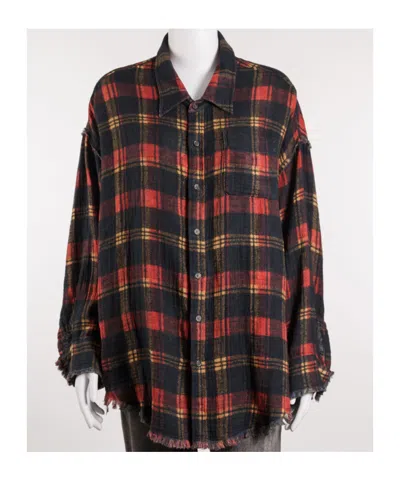 R13 Reversible Shirt In Multi