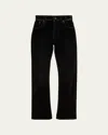 R13 Romeo Jeans Flocked Black In Flocked Black