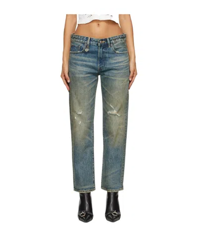 R13 Blue Romeo Jean In Barren Indigo