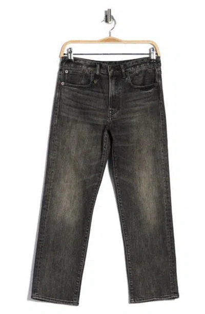 R13 Romeo Straight Leg Jeans In Black