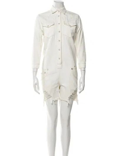 Pre-owned R13 Romper In White