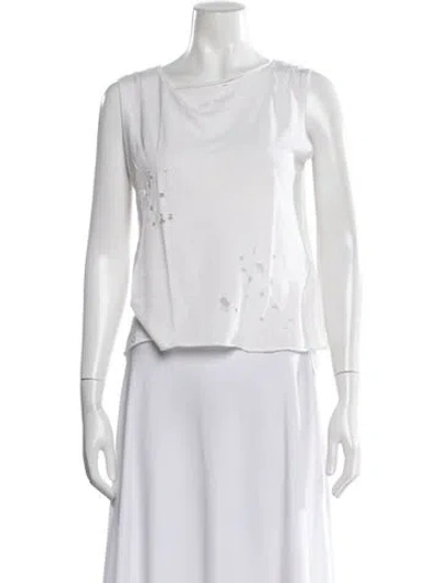 Pre-owned R13 Scoop Neck Sleeveless Top In Neutral