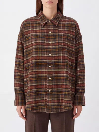 R13 Shirt Woman Color Brown