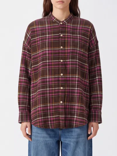 R13 Shirt Woman Color Multicolor In Brown