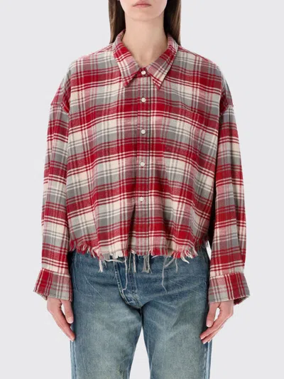 R13 Shirt Woman  In Red