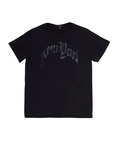 R13 Short-sleeved T-shirt In Black
