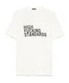R13 Text-print T-shirt In White