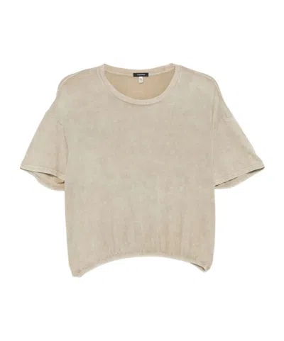 R13 Short-sleeved T-shirt In Metallic