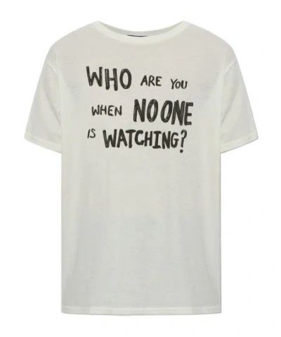 R13 Short-sleeved T-shirt In Neutral