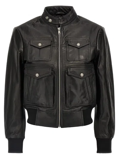 R13 Shrunken Jacket In Black