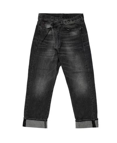 R13 Side Pocket Jeans In Black