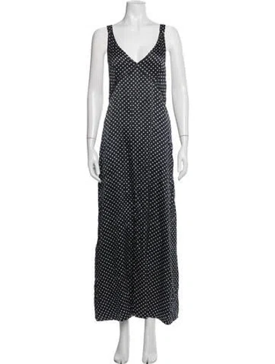 Pre-owned R13 Silk Long Dress In Blue