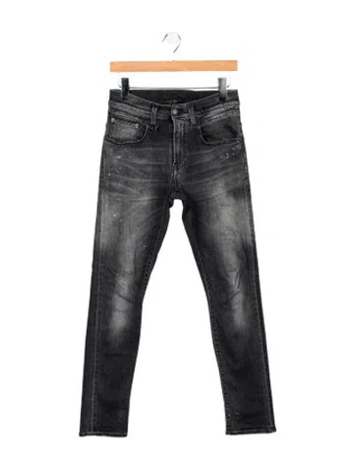 Pre-owned R13 Skinny Jeans In Black