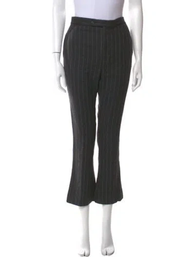 Pre-owned R13 Skinny Kick Straight Leg Pants In Black