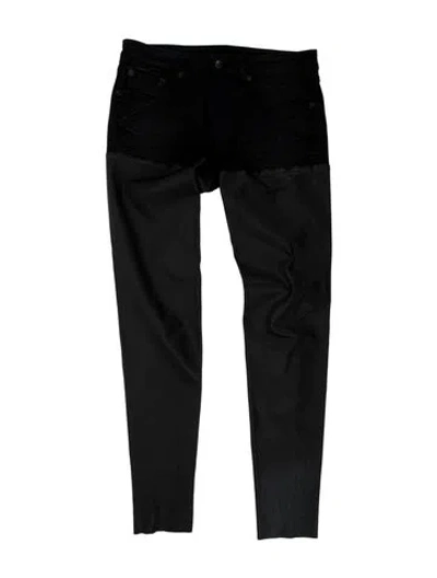 Pre-owned R13 Skinny Leg Pants In Black