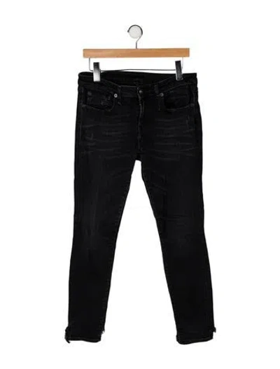 Pre-owned R13 Skinny Leg Pants In Black