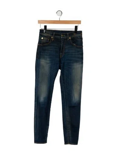 Pre-owned R13 Skinny Leg Pants In Blue