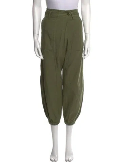 Pre-owned R13 Skinny Leg Pants In Green