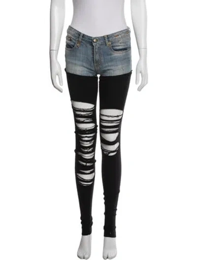 Pre-owned R13 Skinny Leg Pants In Multi
