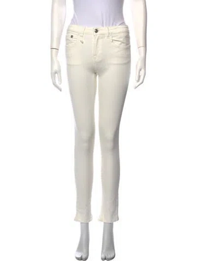 Pre-owned R13 Skinny Leg Pants In Neutrals