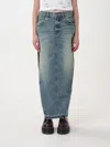 R13 Skirt  Woman In Blue