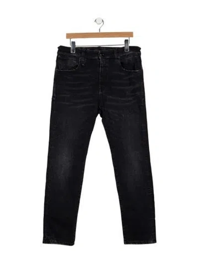Pre-owned R13 Slim Fit Jeans In Black