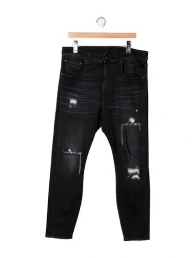 Pre-owned R13 Slim Fit Jeans In Black