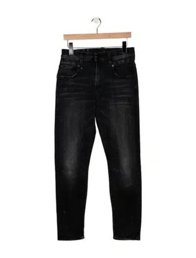 Pre-owned R13 Slim Fit Jeans In Grey